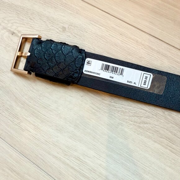 All Saints Snake Belt *Genuine Leather* XL - Picture 9 of 10